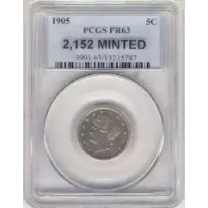 Nickel Five Cent Pieces-Liberty Head 1883-1913 (3)