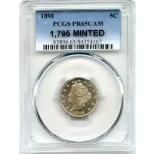 Nickel Five Cent Pieces-Liberty Head 1883-1913 (3)