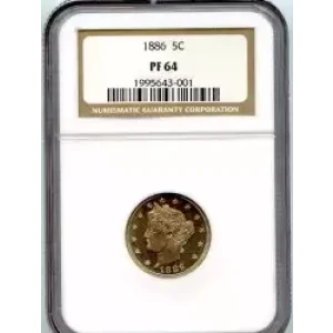 Nickel Five Cent Pieces-Liberty Head 1883-1913 (3)