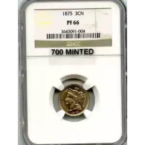 Nickel Three Cent Pieces 1865-1889 (3)