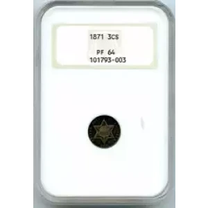 Silver Three Cent Pieces Trimes-1851-1873 (3)