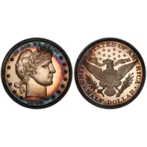 Half Dollars---Barber 1892-1915 -Silver- 0.5 Dollar (3)