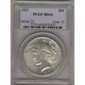 Peace Silver Dollar (3)