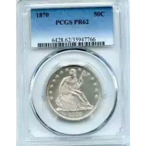 Half Dollars---Liberty Seated 1839-1891 -Silver- 0.5 Dollar (3)