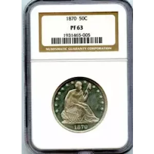 Half Dollars---Liberty Seated 1839-1891 -Silver- 0.5 Dollar (3)