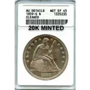 Dollars---Liberty Seated 1840-1873 -Silver- 1 Dollar (3)