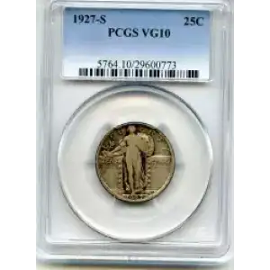 Quarter Dollars---Standing Liberty (3)