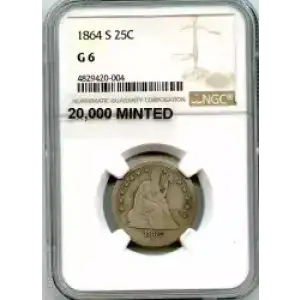 Liberty Seated Quarter Dollar (3)