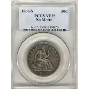 Half Dollars---Liberty Seated 1839-1891 -Silver- 0.5 Dollar (3)