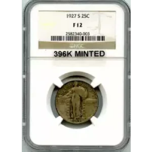 Quarter Dollars---Standing Liberty (3)