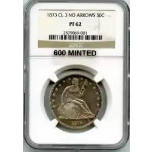 Half Dollars---Liberty Seated 1839-1891 -Silver- 0.5 Dollar (3)