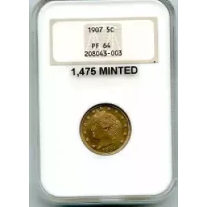 Nickel Five Cent Pieces-Liberty Head 1883-1913 (3)