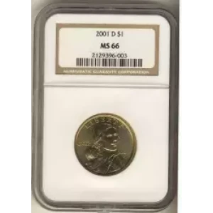 Sacagawea 2000-2017 - Brass Dollar (3)