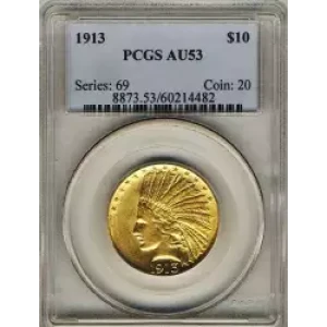 Eagles---Indian Head 1907-1933 -Gold- 10 Dollar (3)