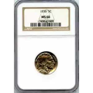 Nickel Five Cent Pieces-Indian Head or Buffalo (3)