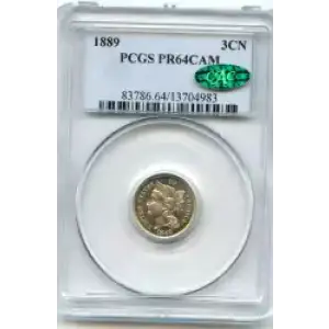 Nickel Three Cent Pieces 1865-1889 (3)