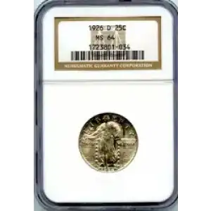 Quarter Dollars---Standing Liberty (3)