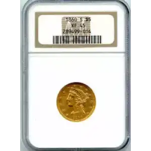 Half Eagles---Liberty Head 1839-1908 -Gold- 5 Dollar (3)