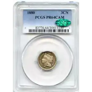 Nickel Three Cent Pieces 1865-1889 (3)