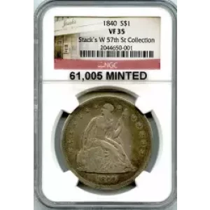 Dollars---Liberty Seated 1840-1873 -Silver- 1 Dollar (3)