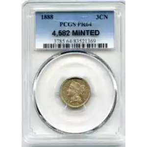 Nickel Three Cent Pieces 1865-1889 (3)