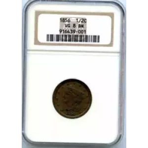 Half Cents -Braided Hair 1840-57 -Copper (3)