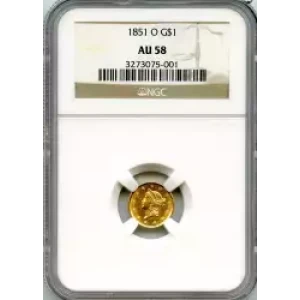 Gold Dollars---Liberty Head 1849-1854 -Gold- 1 Dollar (3)