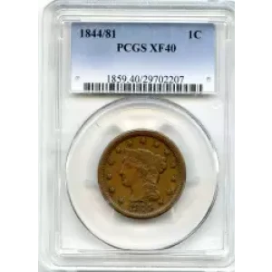 Large Cents - Braided Hair Cent (1839-1857) (3)