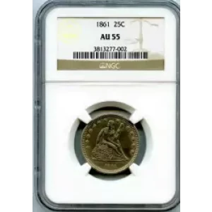 Liberty Seated Quarter Dollar (3)