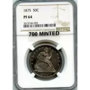 Half Dollars---Liberty Seated 1839-1891 -Silver- 0.5 Dollar (3)