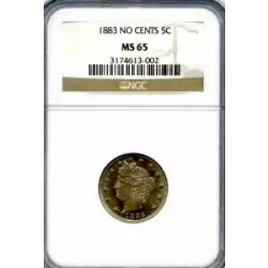 Nickel Five Cent Pieces-Liberty Head 1883-1913 (3)