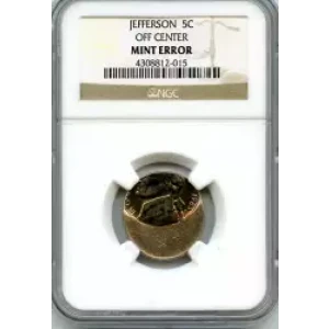 Nickel Five Cent Pieces-Jefferson (3)