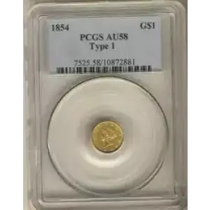 Gold Dollars---Liberty Head 1849-1854 -Gold- 1 Dollar (3)