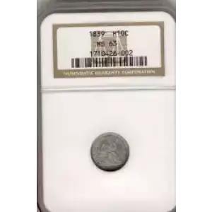 Half Dimes---Liberty Seated 1837-1873-Silver- 0.5 Dime (3)