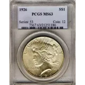 Peace Silver Dollar (3)
