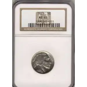 Nickel Five Cent Pieces-Indian Head or Buffalo (3)