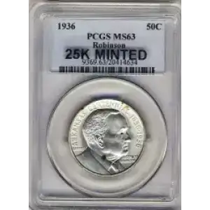 Classic Commemorative Silver--- Arkansas Centennial 1935-1939-Silver- 0.5 Dollar (3)