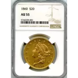 Double Eagles---Liberty Head 1849-1907 -Gold- 20 Dollar (3)