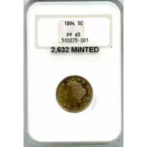 Nickel Five Cent Pieces-Liberty Head 1883-1913 (3)