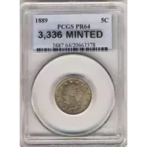 Nickel Five Cent Pieces-Liberty Head 1883-1913 (3)