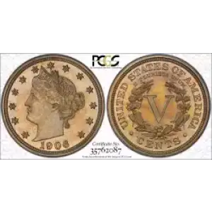 Nickel Five Cent Pieces-Liberty Head 1883-1913 (3)