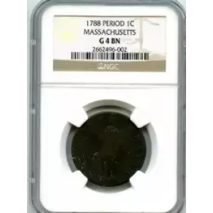 Post Colonial Issues -Massachusetts-Unofficial Coppers 1776 (3)