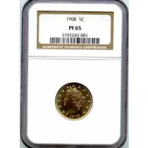 Nickel Five Cent Pieces-Liberty Head 1883-1913 (3)