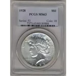 Peace Silver Dollar (3)