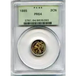 Nickel Three Cent Pieces 1865-1889 (3)