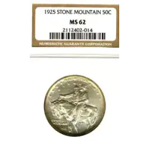 Classic Commemorative Silver--- Stone Mountain Memorial 1925 -Silver- 0.5 Dollar (3)