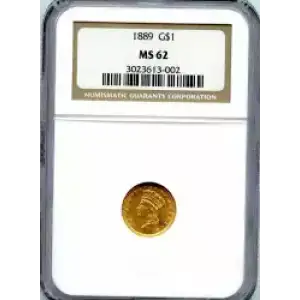 Gold Dollars---Indian Princess Head, Large Head 1856-1889 -Gold- 1 Dollar (3)