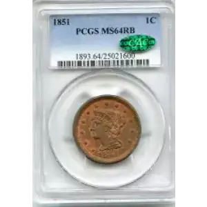 Large Cents - Braided Hair Cent (1839-1857) (3)