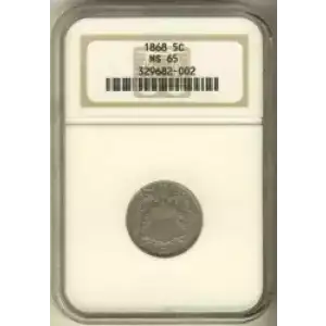 Nickel Five Cent Pieces-Shield 1866-1883 (3)
