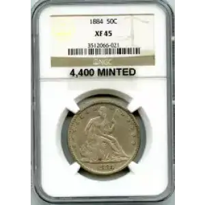 Half Dollars---Liberty Seated 1839-1891 -Silver- 0.5 Dollar (3)